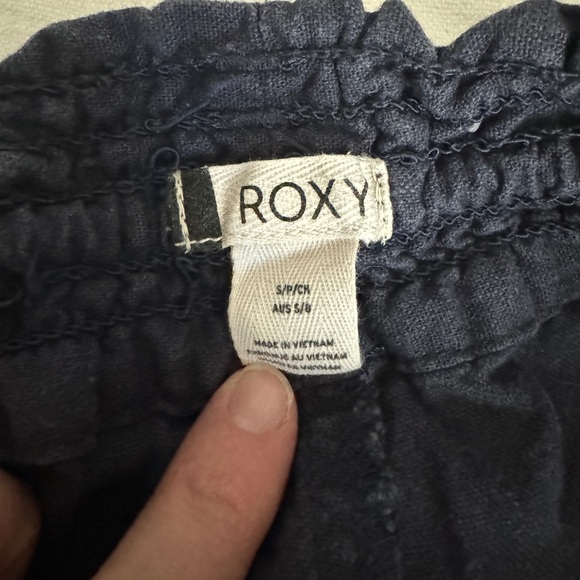 Blue Roxy Short Shorts, S - Picture 4 of 4